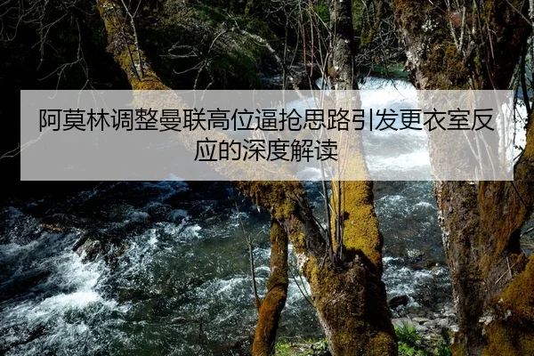 阿莫林调整曼联高位逼抢思路引发更衣室反应的深度解读